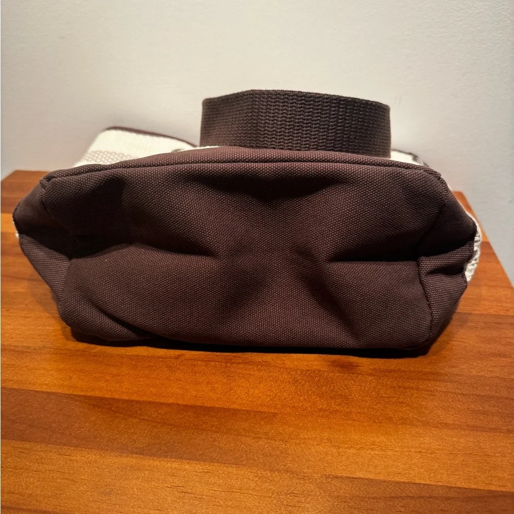 Thirty-One Two-Tone Brown and Beige Tote Bag – Everyday‎ Purse – Like New